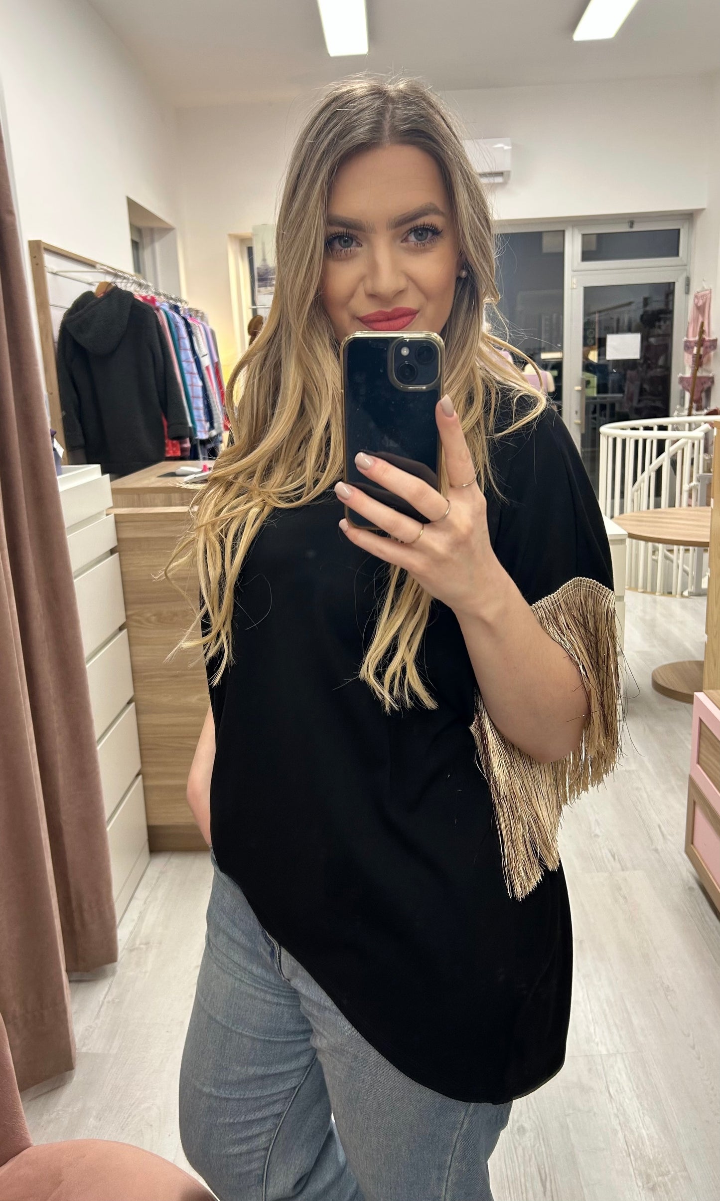 SUSYSTAR CURVY - T-SHIRT OVER FRANGIA