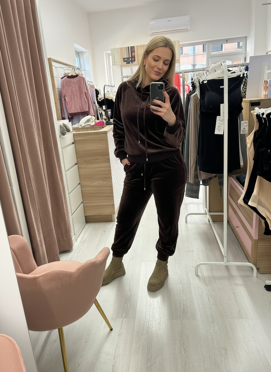 VERDISSIMA - TUTA PILE TINTA UNITA