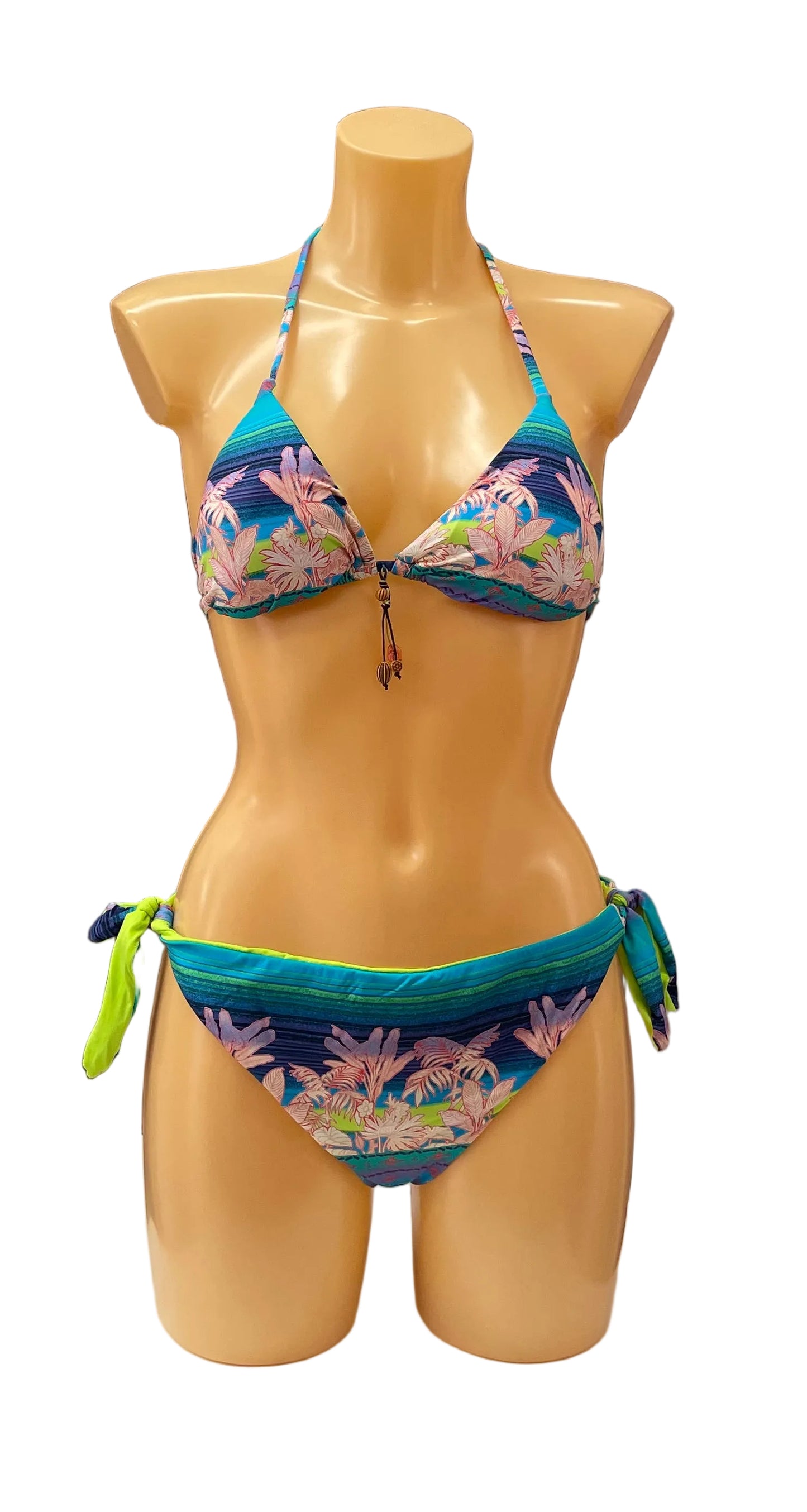 VERDISSIMA - BIKINI STAMPA NATURA GRECIA