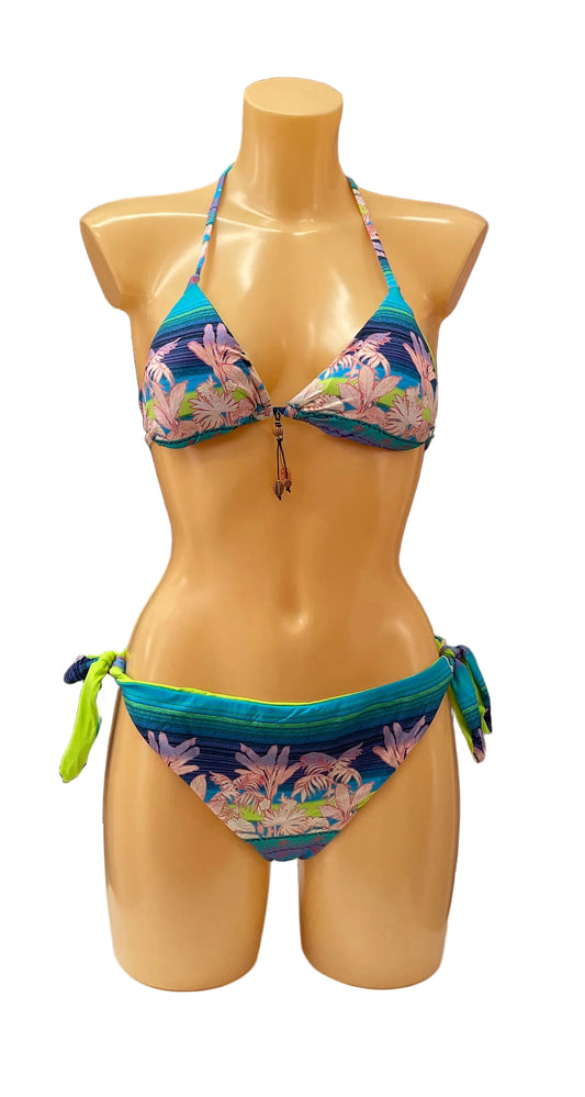 VERDISSIMA - BIKINI STAMPA NATURA GRECIA
