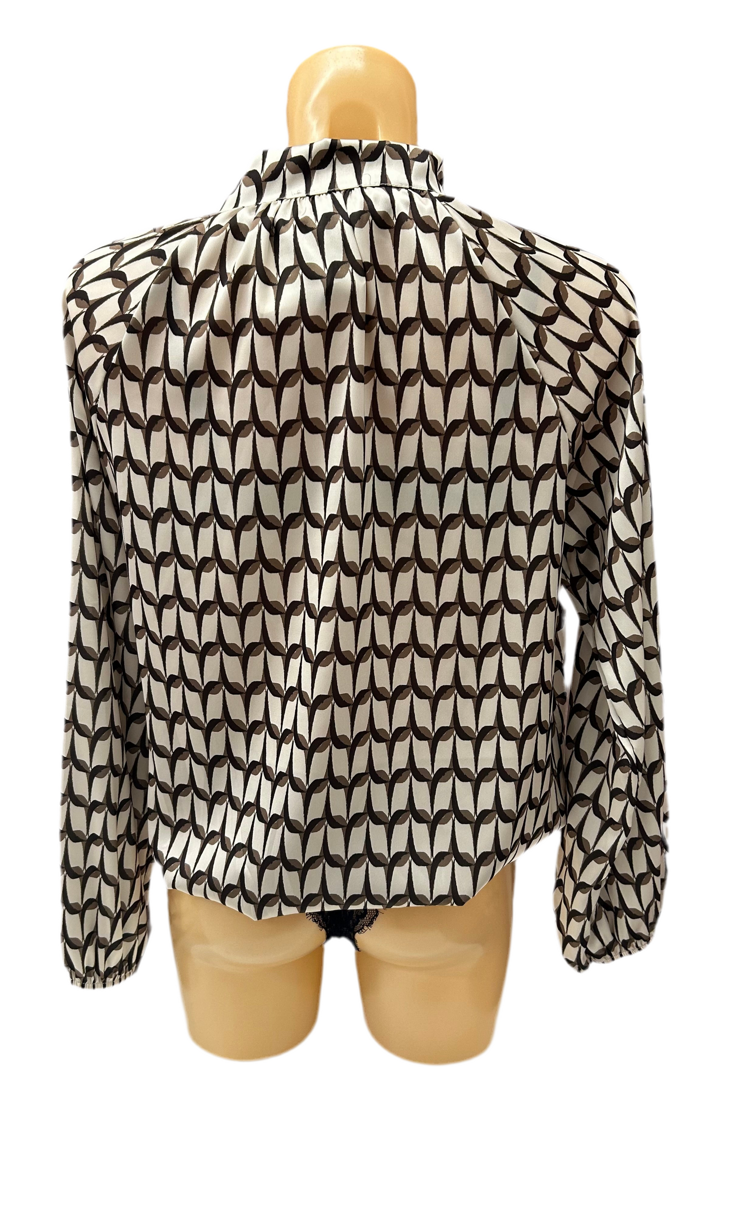 MISSLOVE - BLUSA FANTASIA GEOMETRICA