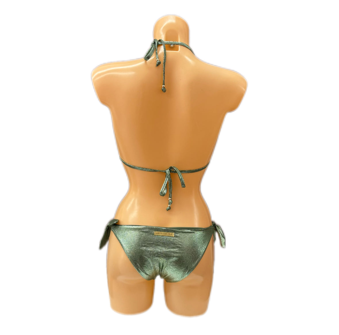 VERDISSIMA - BIKINI STAMPA MILITARE EFFETTO METAL
